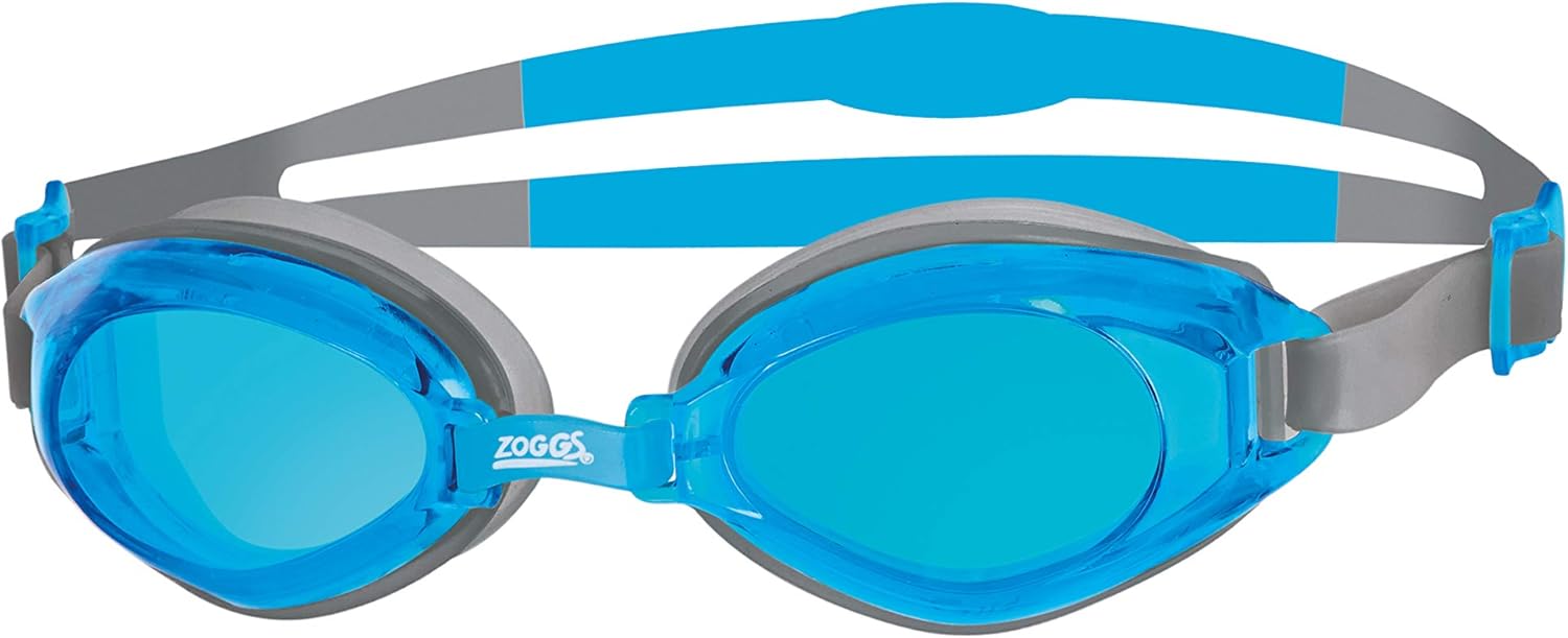 Zoggs Endura Goggles, UV Protection Swim Goggles, Slide Adjust Comfort Swimming Goggle Straps, Fog Free Adult Swim Goggles
