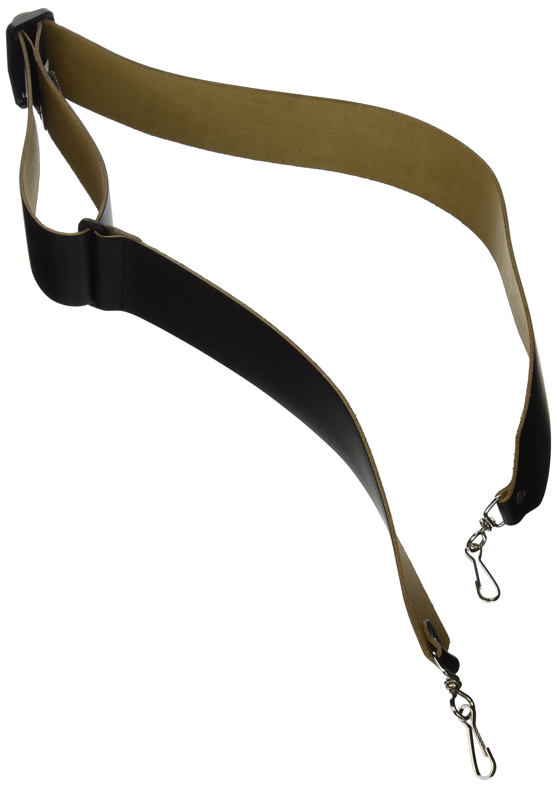 Levy's M9-BLK 2 inch Leather Banjo - Black