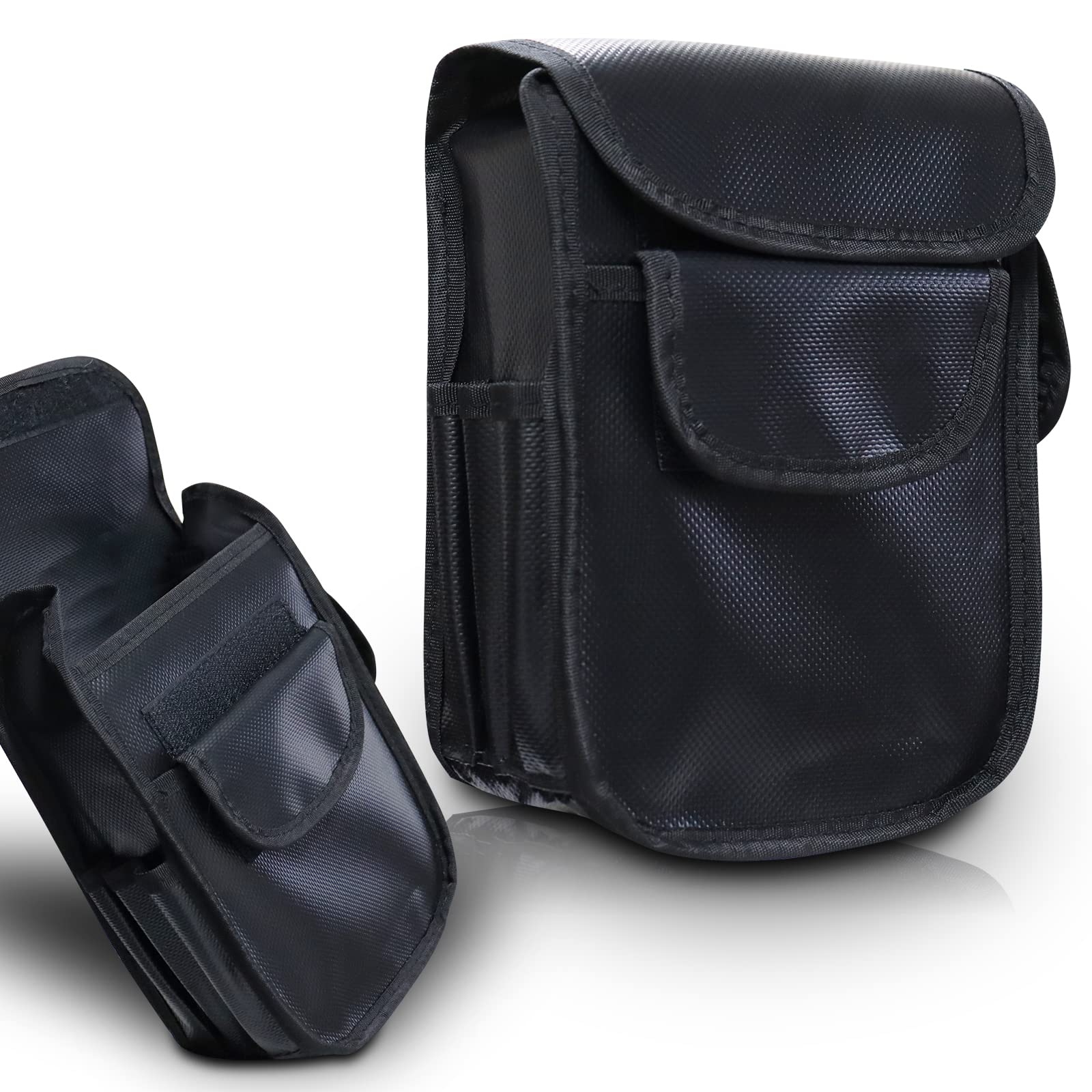 RE-GEN Multi-Purpose Large Capacity Tactical Patrol Pouch Utility Waist Pack | Ideal for First Aid, Medical, Outdoors, Hiking, Walking, Camping, Travel, Tactical, Security (Full Black)