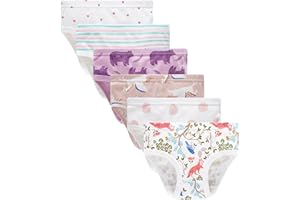 Winging Day Little Girls' Cotton Panties Baby Toddler Soft Underwear Multipack