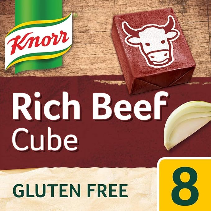 Knorr Rich Beef Stock Cubes, 8 x 10 g Amazon.co.uk Prime Pantry