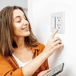 Decorator Wall Plate Light 1-Duplex/1-Decorator