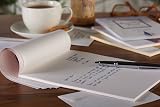 Basildon Bond Luxury Writing Pad A4 50 Sheets White with Watermark view 3