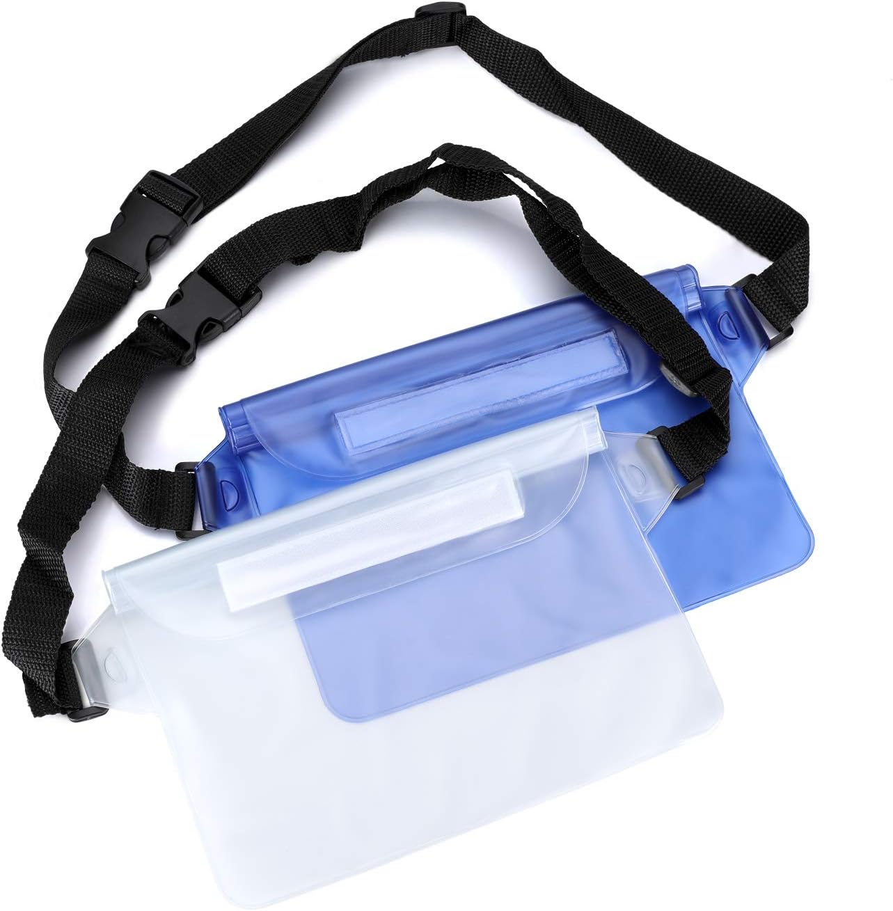 BFVV Waterproof Pouch with Waist Strap 2 Pack Keep Your Phone and