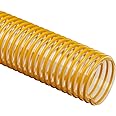 Flex-Tube PU Polyurethane Duct Hose, Clear, 4" ID, 0.033" Wall, 25' Length