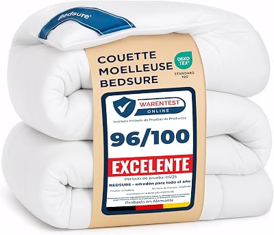 Couette 260x240 4 Saisons - Couette sans Housse 300g/m²
