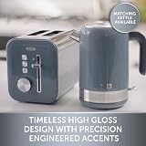 Breville High Gloss 2 Slice Toaster Grey Stainless Steel VTT968 view 6