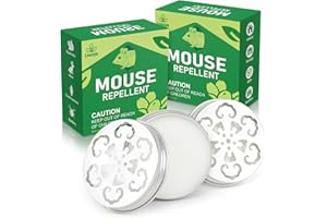 LOUSYE Rodent Repellent for Car Engines,2 Pack Peppermint Oil to Repel Mice and Rats,humanely Mouse Traps for Car,House
