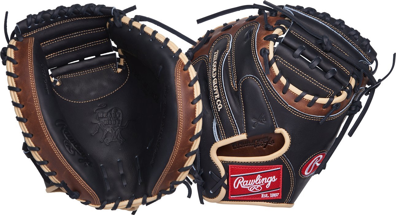 Avekshahospital Com Rawlings Heart The Hide 33 Inch Procm33bsl Baseball Catchers Mitt Sporting Goods Team Sports