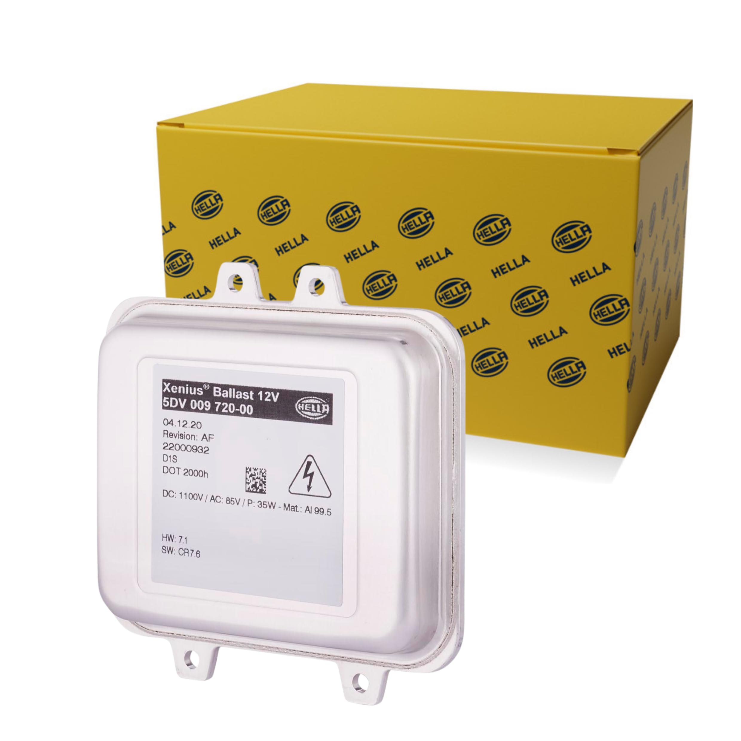 Hella 5DV 009 720-001 Ballast - Xenon - 12V - for eg. Opel Astra Mk VI (J) (P10)