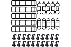 Lyfengdeam Bicycle Silicone Strap,35 Pcs Bicycle Light Silicone Straps, Light Mount Silicone Strap- Multi-Size Rubber Mount B