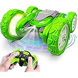 Remote Control Car, RC Cars Stunt Car Toy, 4WD Rechargeable Double Sided Rotating Vehicles 360° Flips, Kids Toy Cars for Boys