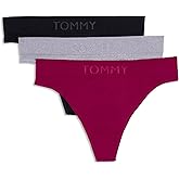 Tommy Hilfiger womens Seamless Thong Underwear 3-pack