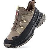 FitVille Extra Wide Sneakers for Men Slip-on Shoes, Soft Comfortable Mens Running Shoe, Slip Resistant Hiking Walking Shoes with Arch Support & Wide Toe Box