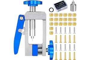 SYWAN Bike Hydraulic Brake Tool Kit, Hydraulic Brake Hose Cutter 2 in 1 Bicycle Hydraulic Line Cutter Bike Brake Hydraulic Hose Fitting Insert Tool