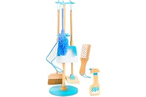 DRAGON DREW Kids Cleaning Set | Pretend Play | 8 Piece