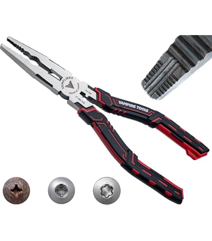 Amazon.com: ENGINEER PZ-55 Screw Removal Pliers 150mm Stripped
