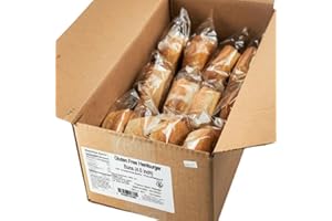 OMG...IT'S GLUTEN FREE OMG... It's Gluten Free Hamburger Buns Frozen - 4.2 oz (Pack of 16), Premium Gluten-Free Buns for Gourmet Chefs