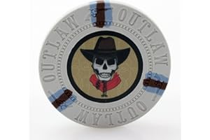 Versa Games Outlaw Clay Poker Chips in 13g - Pack of 50 (Choose Colors)