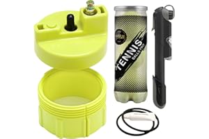 BALL RESCUER: Tennis Ball Pressurizer – Converts Compatible Tennis Ball Container into a 30 psi Ball Pressurizer & Extends Ball Life (Pump & Container not Included in Standard and Standard Plus)