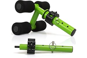 AcenFC Tib Bar Tibialis Trainer Pro, Tibia Dorsi Calf Machine, Professional Knees Over Toes Equipment for Strength Training Shins/Ankles/Calves, Fits 1" and 2" Olympic Weight Plate