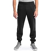Wrangler Mens Tapered Sweatpants with Back Zip Pocket
