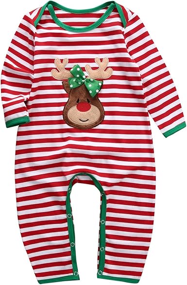 reindeer romper baby