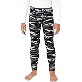 New Balance Boys Base Layer Pants - Insulated Compression Leggings for Boys - Long Johns Thermal Leggings for Cold Weather