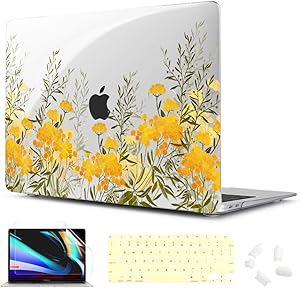 CISSOOK Cover for MacBook Air 13 Inch Case 2020 2019 2018 Release Model A2337 M1 Chip Version A2179 A1932, Plastic Hard Shell Cover for MacBook Air 13