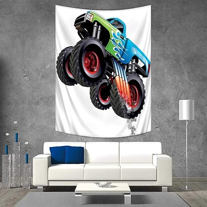 Amazon Com Cars Throw Bed Tapestry Or Yoga Blanket