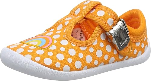 clarks sneakers orange