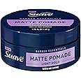 Suave Hair Pomade for Men Barber Essentials Styling, Light Hold and No Shine, For Enhancing Hair Shape and Reducing Frizz, 1.75 oz