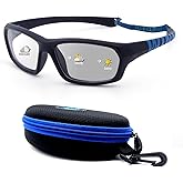 BLUE CUT Kids Sports Protection Goggles – Photochromic Safety Glasses for Children, Basketball, Baseball & Outdoor Sports