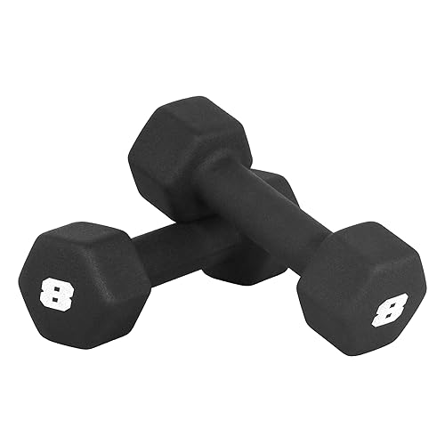 CAP Barbell Neoprene Dumbbell Weights, lb Pair, Black in Kuwait Whizz  Dumbbells