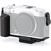 Tilta Vintage Camera Cage Compatible with Fujifilm X-M5 Base Kit | Thumb Grip | Strap Attachments | Mounting Points | Lightweight (Black)