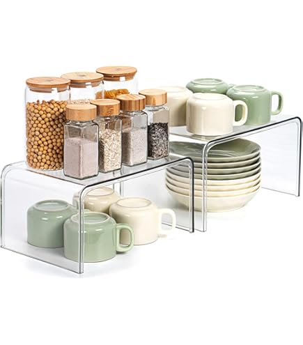 Clear Kitchen Cabinet Organizer