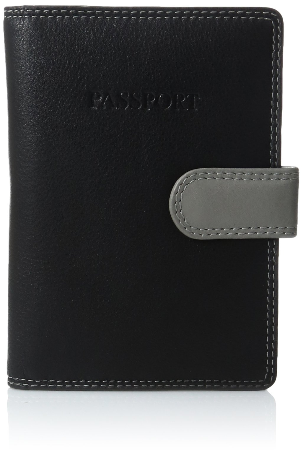 Visconti RFID Wallet, Black/Gray, One Size