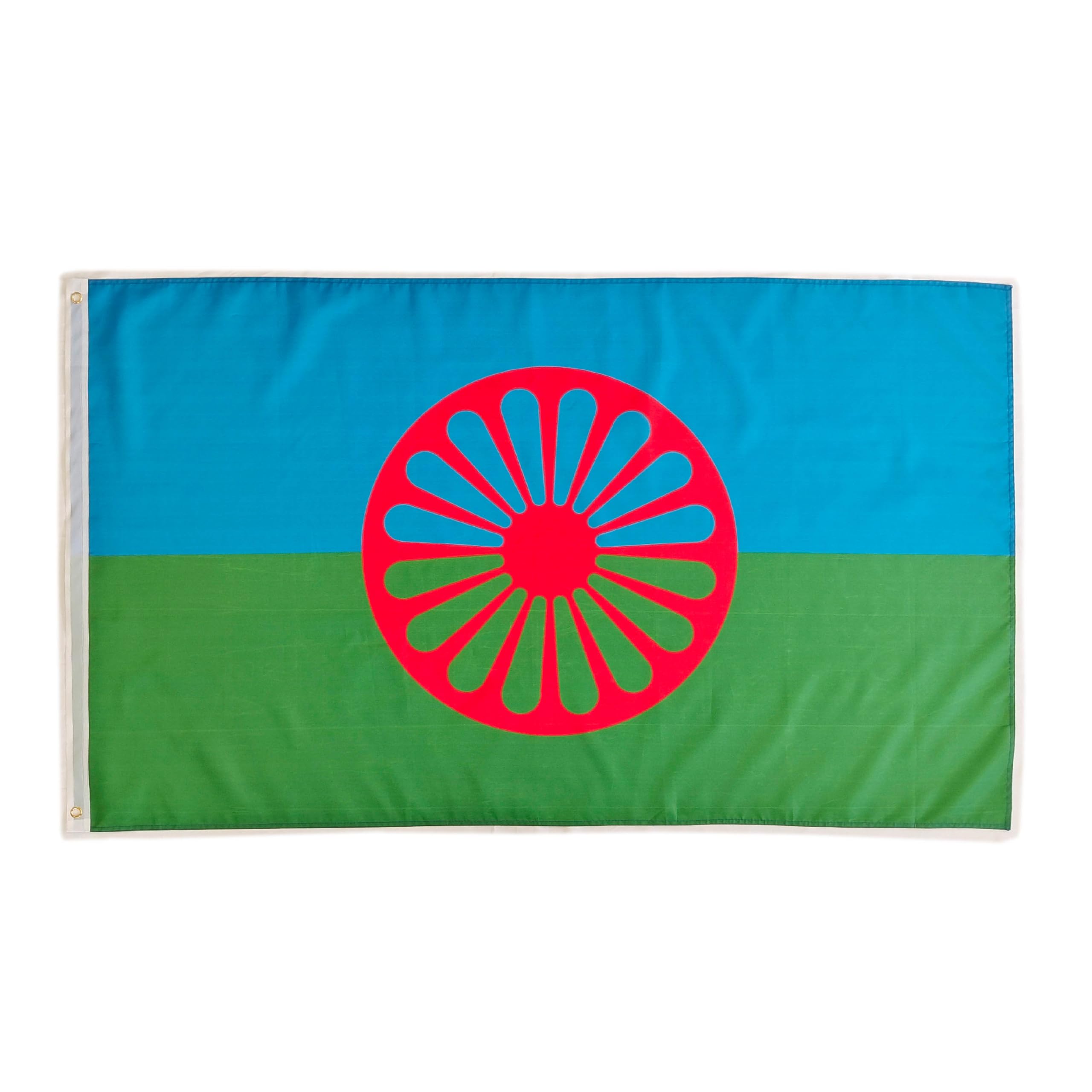 Pandiui23 Gypsy flag, Gipsy flag 150X90 CM, Romani flag, Gypsy flag