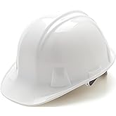 Pyramex Safety SL Series Cap Style Hard Hat, 4-Point Snap Lock Suspension