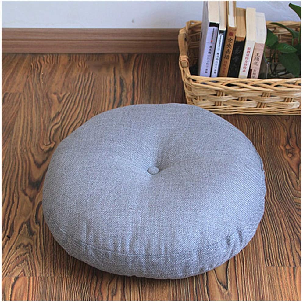 Cojín de asiento redondo grueso, Almohada de soporte de cintura, Cojín
