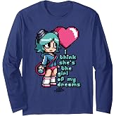 Scott Pilgrim Vs. The World Ramona Flowers Long Sleeve T-Shirt