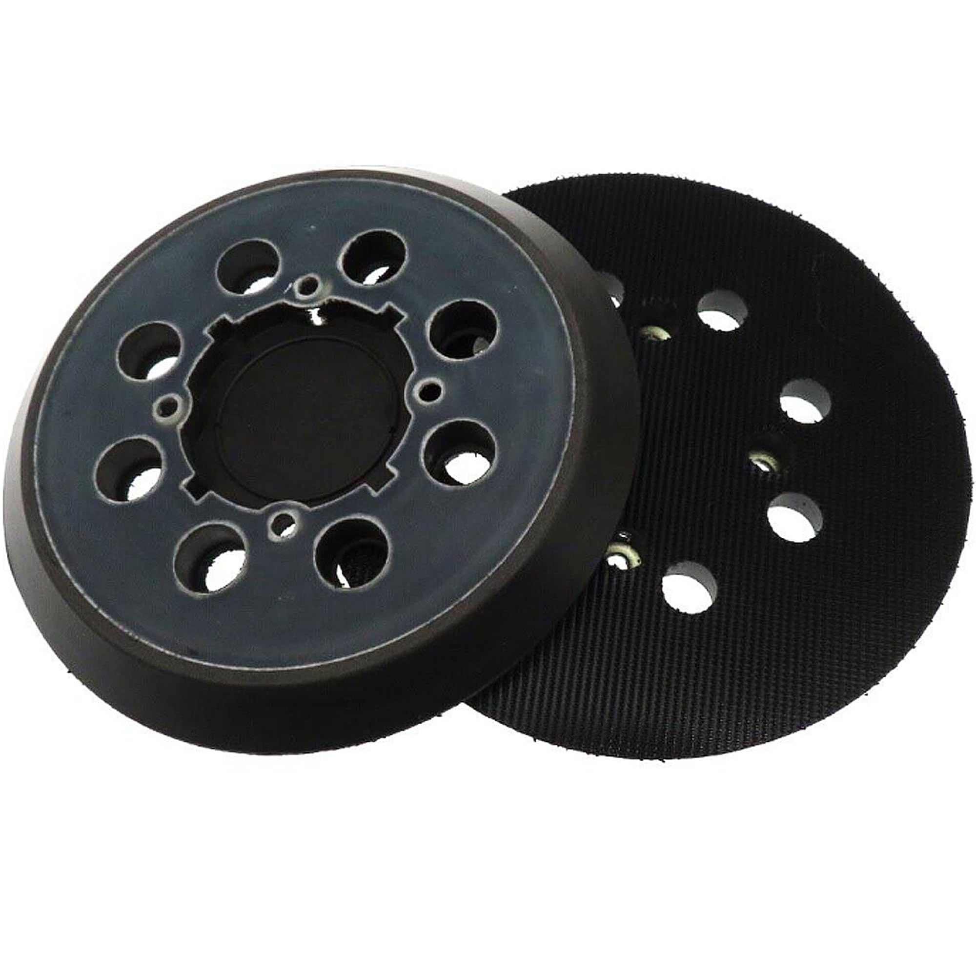 ANBOO Sanding Disc 125 mm Velcro Backing Pad for DeWalt, Sanding Plate 125 mm with Velcro for DeWalt DWE6423 6423K DWE6421 6421K DCW210B (8-Hole 4-Eye, Gear)