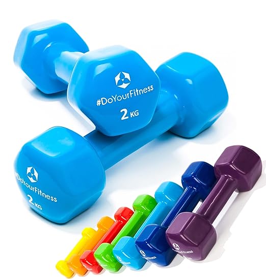 title=Pesi in vinile »Hexagon« Pesetti disponibili in tantissime varianti di peso e