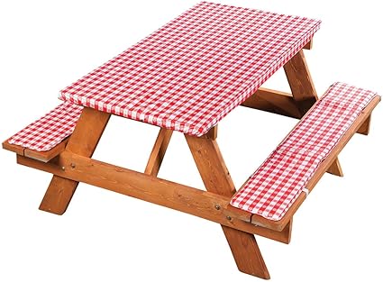 Deluxe Picnic Table Cover with Cushions 