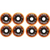 Labeda Asphalt Orange Inline Skate Wheels - 76mm