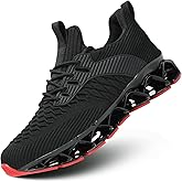 Men's Slip on Walking Running Shoes Blade Tennis Casual Fashion Sneakers Comfort Non Slip Work Sport Athletic Trainer