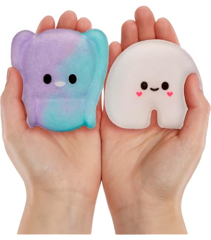 Amazon.com: Fluffie Stuffiez Axolotl & Ice Cream Minis Collectible
