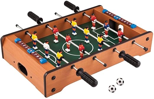 Farraige Mid-Sized Football Table Soccer Game with 4 Rods, 51 x 31 x 10.5 cm