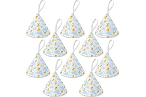 WINDKREAM 10 Pcs Pee Covers Baby Boy Reusable Pee Covers Baby Boy Strong Water Absorption Cap Shield for Newborn Infant Gift Diaper Changing Accessory