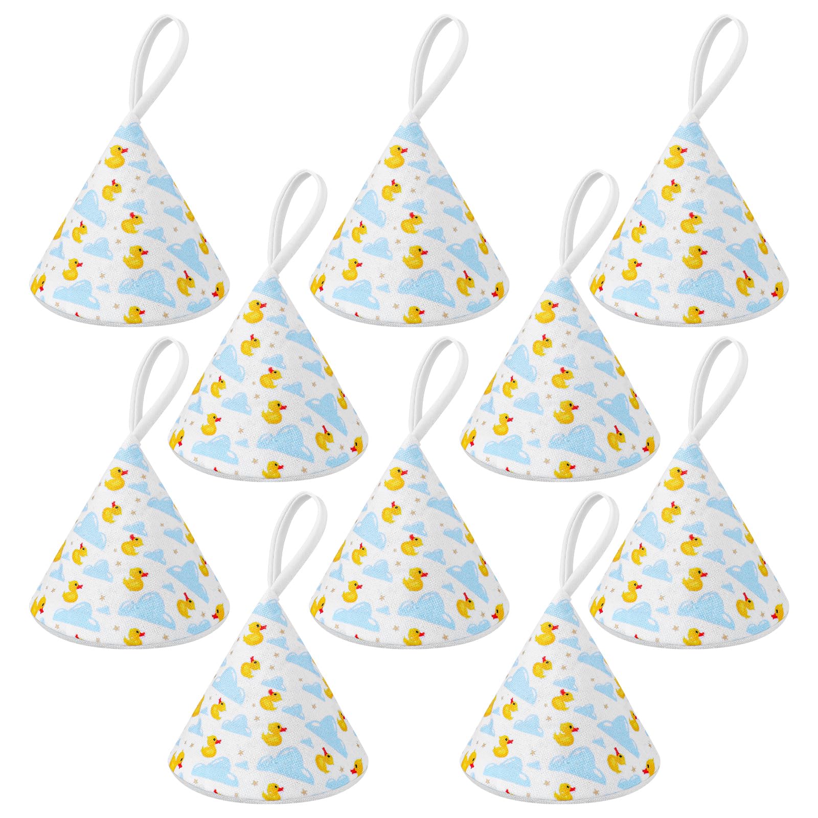 Photo 1 of **MISSING 4**10 Pcs Pee Covers Baby Boy Reusable Pee Shield Cap for Baby Boy Yellow Ducky Pattern Blue Covers Strong Water Absorption Diaper Changing Accessory for Boys Newborn Gift